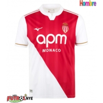 Camiseta AS Monaco Paul Pogba #8 Primera Equipación 2025-26 manga corta